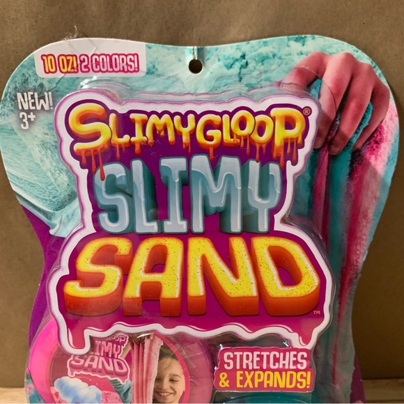Slimygloop Slimy Sand Cotton Candy Watermelon Scented Goop Gloop Slime Molding - Picture 2 of 4